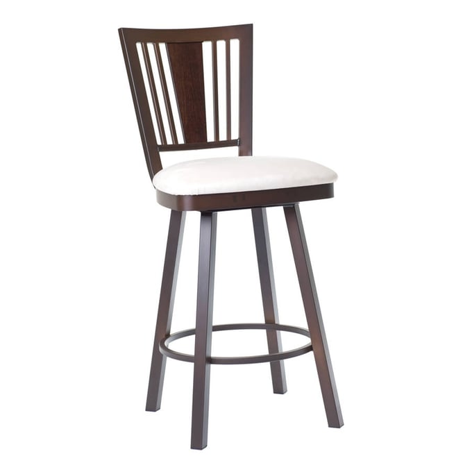 Madison Swivel 26 Inch Stool (Birch Veneer Accent) AMC-41406-26-MFW