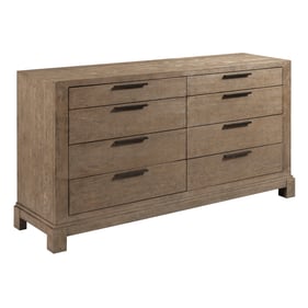 American Drew Sutton Medium Stain Smoke Dresser