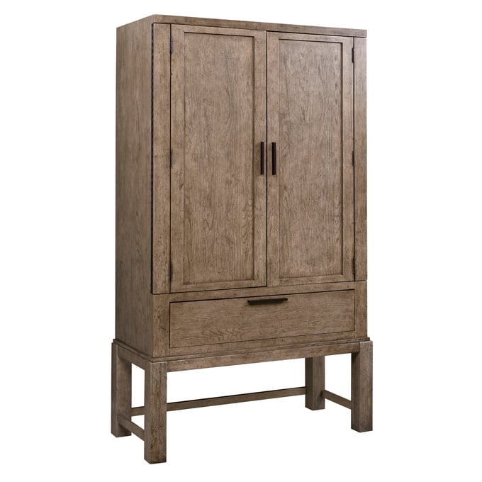 American Drew Brook Medium Stain Smoke Armoire AMDRW-010-270