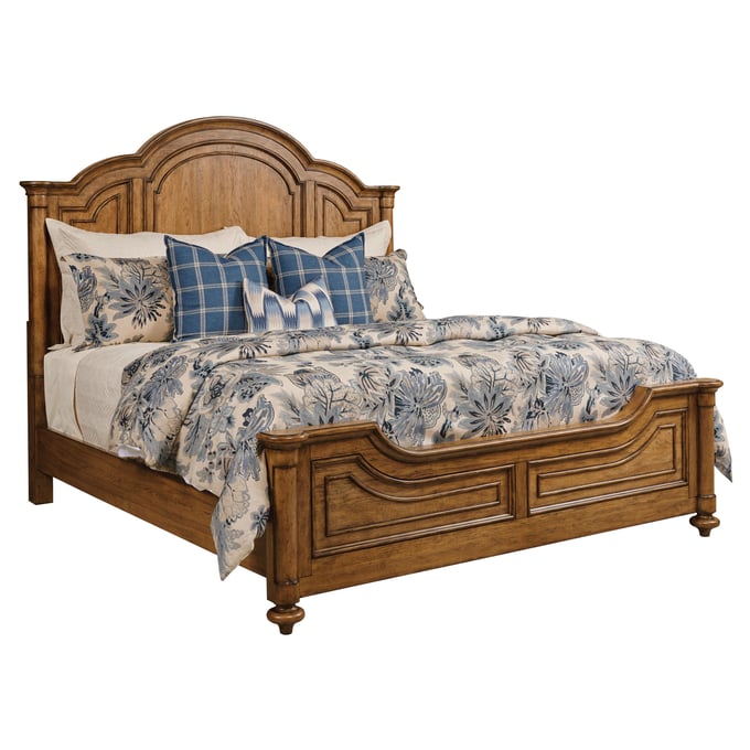 American Drew Emporium Medium Stain Cognac Eastbrook Queen Panel Bed Hdbd AMDRW-011-304