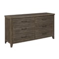 Lowell Six Drawer Dresser