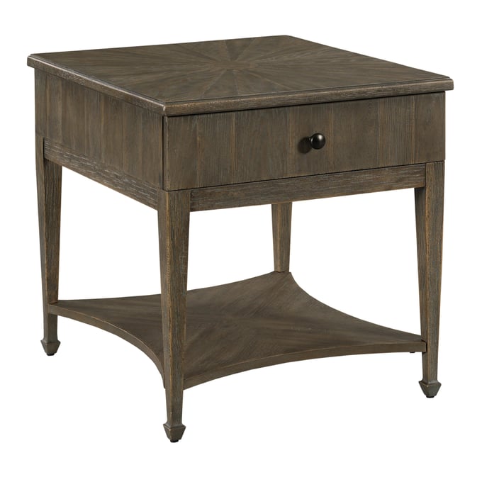 American Drew Emporium Dark Stain Shadow Carmine End Table AMDRW-012-915