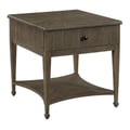 Carmine Drawer End Table