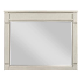 American Drew Grand Bay White Lewes Landscape Mirror