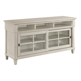 American Drew Grand Bay White Loggerhead Entertainment Console