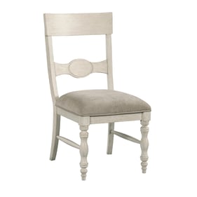 2 American Drew Grand Bay White Side Chairs