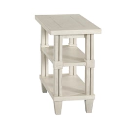 American Drew Grand Bay White Wayland Chairside Table