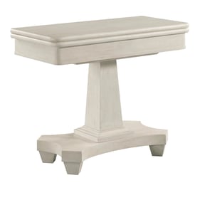 American Drew Grand Bay White Montauk Flip Top Game Table