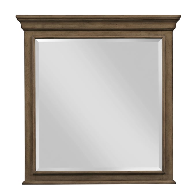 American Drew Lynne Light Stain White Oak Portrait Mirror AMDRW-151-030