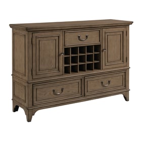 American Drew Hallsworth Light Stain White Oak Buffet