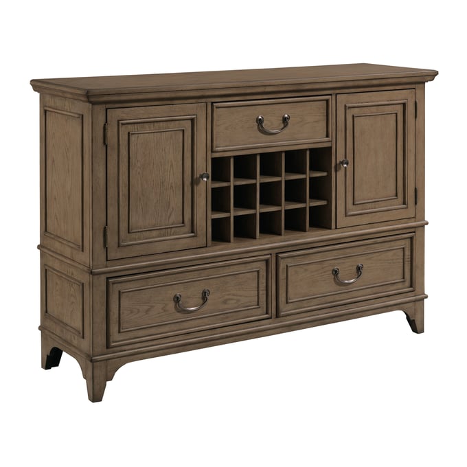 American Drew Hallsworth Light Stain White Oak Buffet AMDRW-151-850