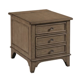 Hammary Beatrix Light Stain White Oak Chairside Chest