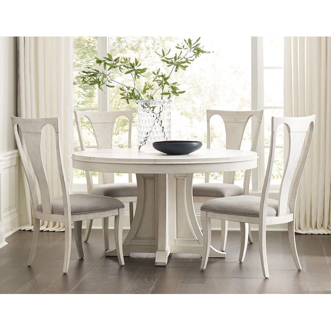 American Drew Harmony White 5pc Dining Room Set AMDRW-266-701-636-DR-S2