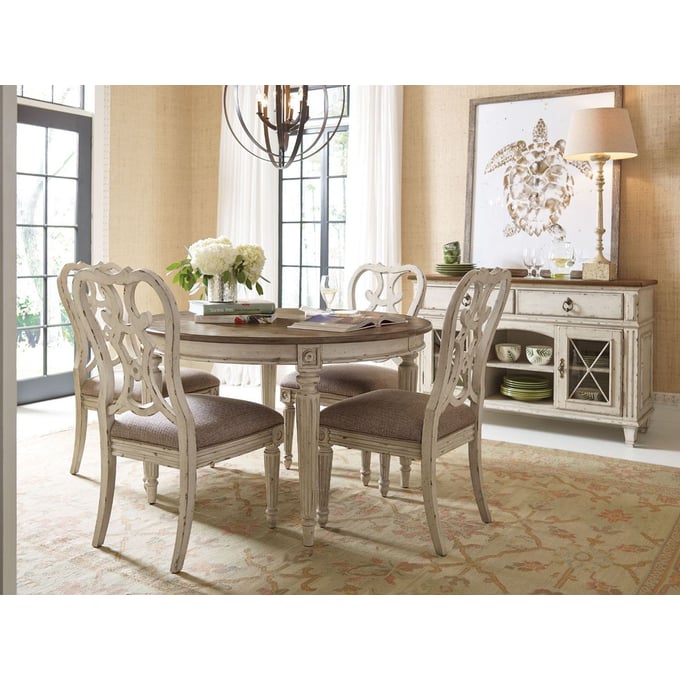 American Drew Southbury Fossil Parchment 5pc Dining Room Set AMDRW-513-DR-S1