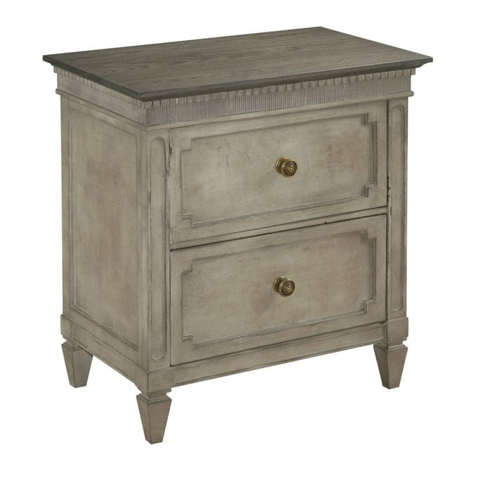 American Drew Savona Versaille Ax Two Drawers Nightstand AMDRW-654-420