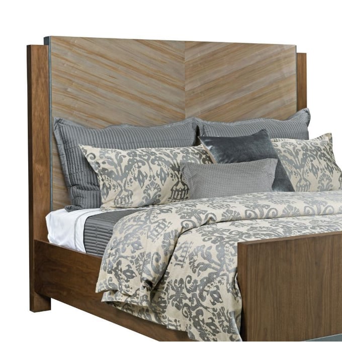 American Drew Chevron Walnut Ambrosia Maple King Headboard AMDRW-700-316