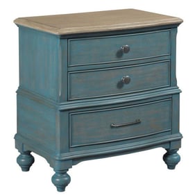 American Drew Litchfield Blue Nightstand