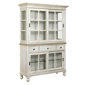 American Drew Litchfield Sun Washed Sullivan Buffet with Hutch