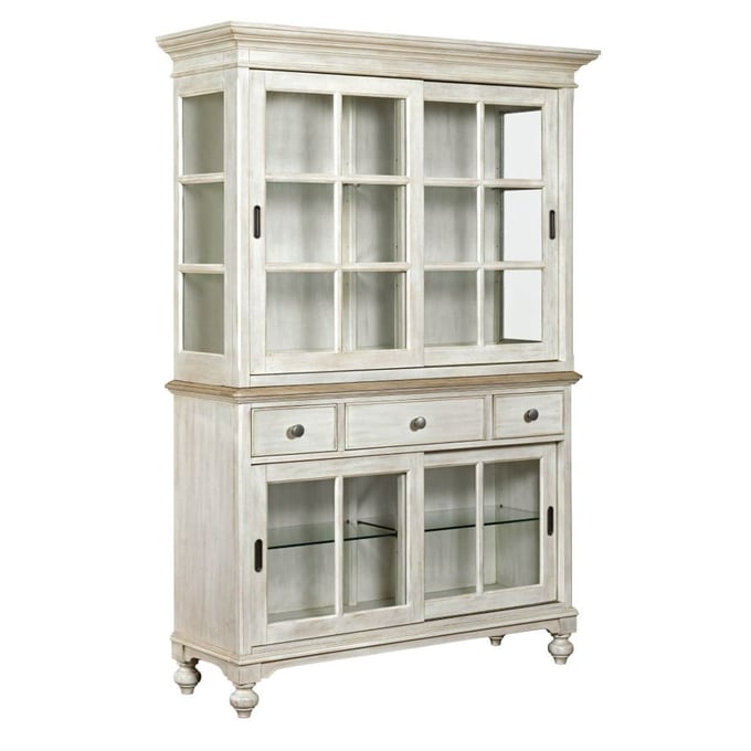 American Drew Litchfield Sun Washed Sullivan Buffet with Hutch AMDRW-750-850R