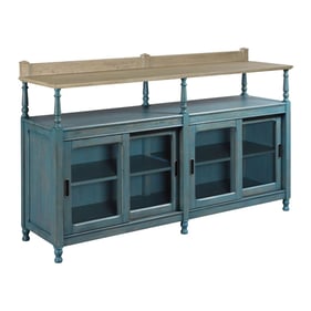 American Drew Litchfield Blue Dorset Credenza