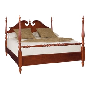 American Drew Cherry Grove Queen Low Poster Bed