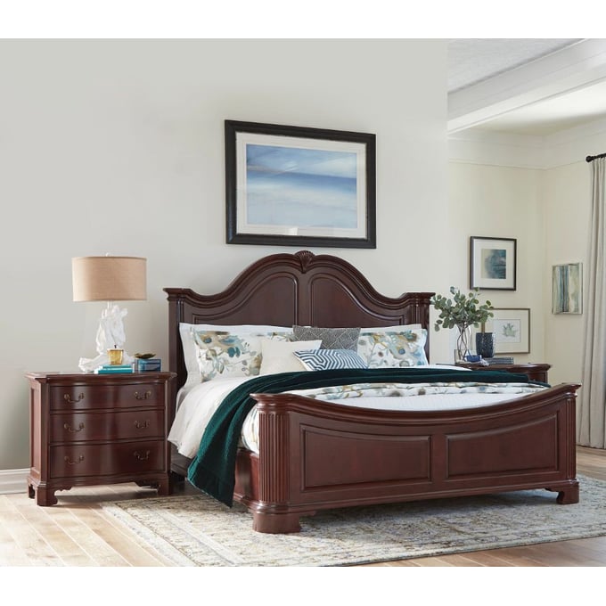 American Drew Cherry Grove 4pc Bedroom Set With King Bed AMDRW-791-BR-S2-4PC