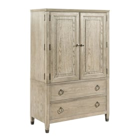 American Drew Vista Oyster Easton Door Chest