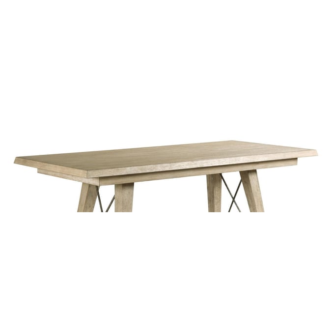 American Drew Vista Oyster Clayton Counter Height Trestle Table Top AMDRW-803-700