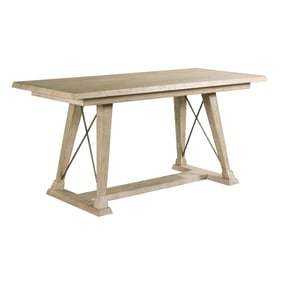 American Drew Vista Oyster Clayton Counter Height Trestle Table