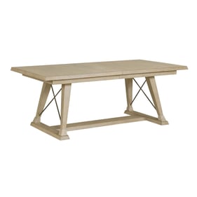 American Drew Vista Oyster Clayton Dining Table