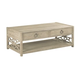 American Drew Vista Oyster 3pc Coffee Table Set