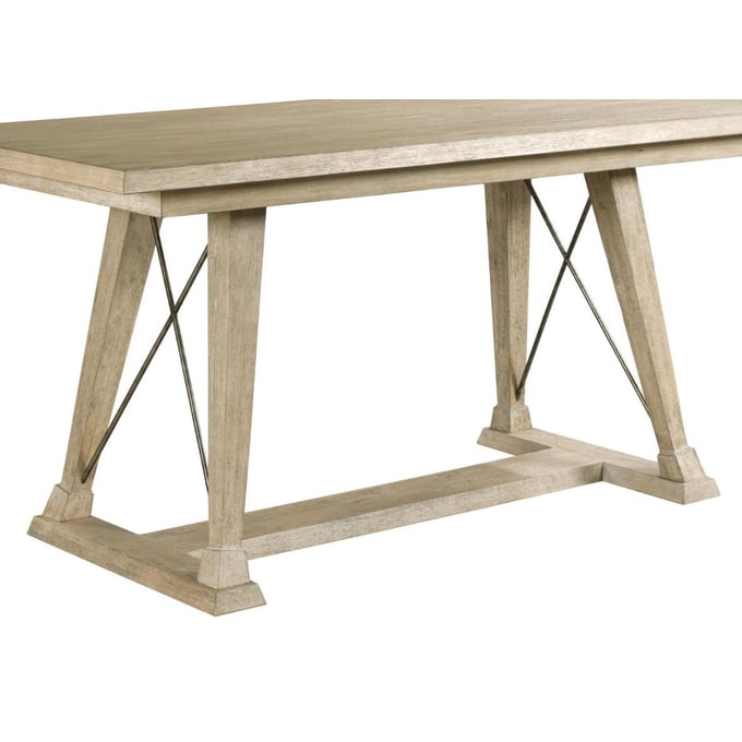 American Drew Vista Oyster Clayton Counter Height Trestle Table Base AMDRW-803-B00