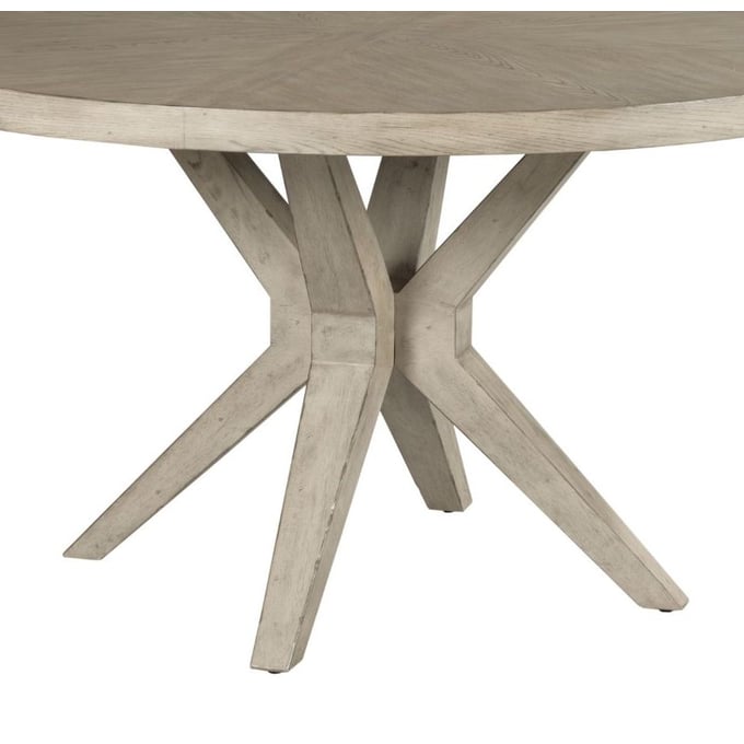 American Drew Hardy Aged Taupe Round Dining Table Base AMDRW-924-B01