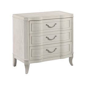 American Drew Harmony White Angeline Bedside Chest