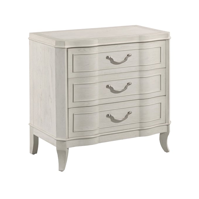 American Drew Harmony White Angeline Bedside Chest AMDRW-266-421