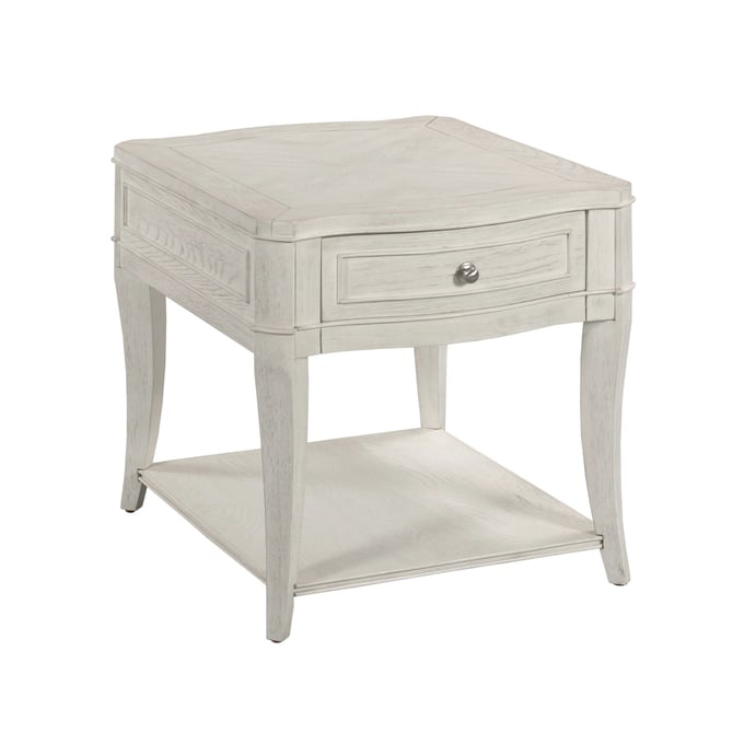 American Drew Harmony White Talia Drawer End Table AMDRW-266-915