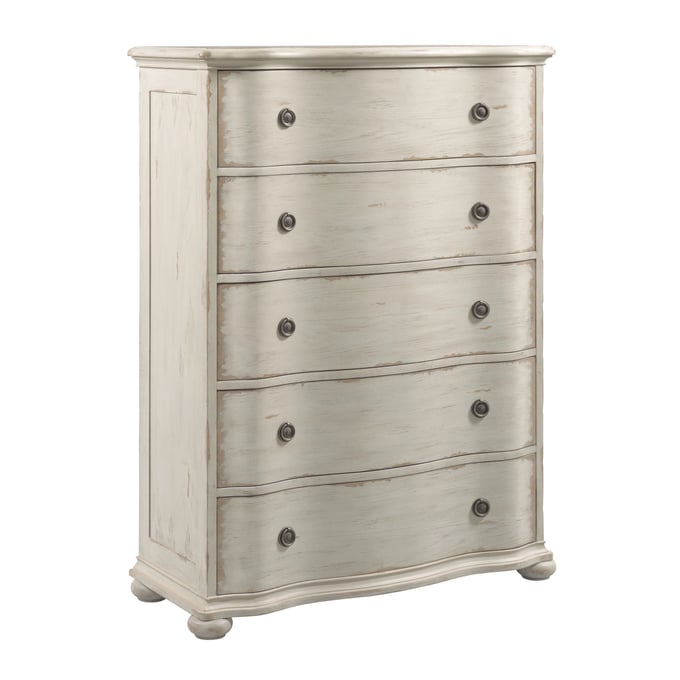 American Drew Helene White Five Drawer Chest AMDRW-309-215C