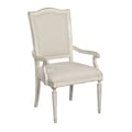 Daniella Upholstered Arm Chair - Creme