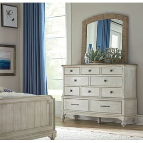 American Drew Litchfield Sun Washed Cotswold Dresser and Mirror