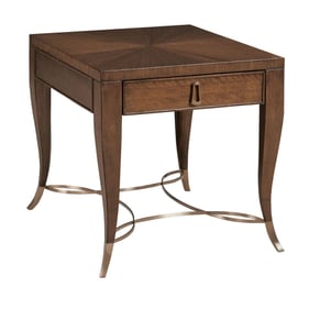 American Drew Vantage Warm Brown End Table