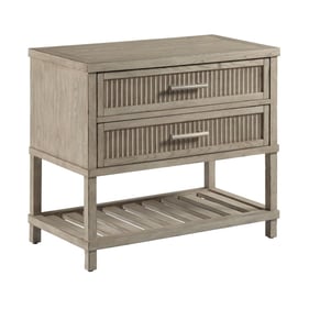 American Drew West Fork Aged Taupe Harrison Nightstand