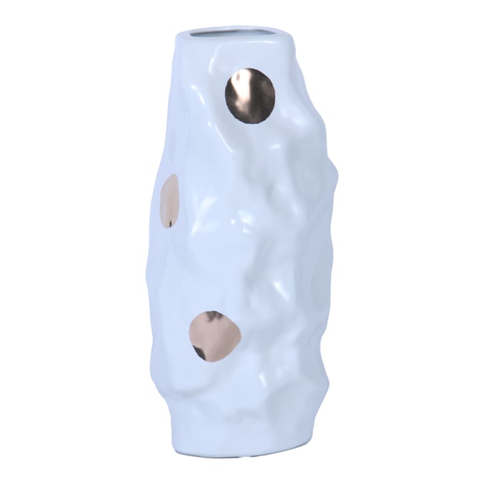 Amazing Beloved White Ceramic Vase with Gold Design AMZRUG-FSCA-699183