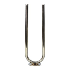 Amazing Beloved Silver U Shaped Large Candle Holder