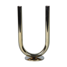 Amazing Beloved Gold U Shaped Small Candle Holder