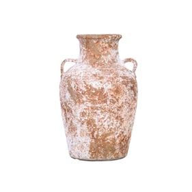 Amazing Beloved Aged Terracotta Artisan Ceramic Vase