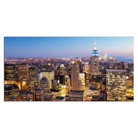 Amazing Oppidan Home Manhattan Skyline Acrylic Wall Art