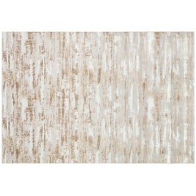 Amazing Milano Home Beige Woven Area Rug - 36 x 120