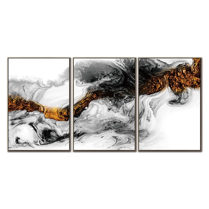 Amazing Oppidan Home Light Energy 3pc Acrylic Wall Art AMZRUG-MOD8140ABC