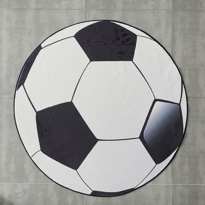 Amazing Sports Theme Black White Area Rug AMZRUG-SR1013