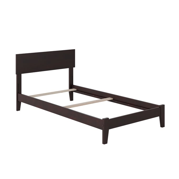 AFI Furnishings Orlando Espresso Twin Bed with Charging Station AR8121031